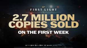 007 First Light vende 2,7 milhões de cópias na semana de estreia