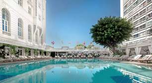 Piscina principal do Copacabana Palace fecha para reforma por três meses