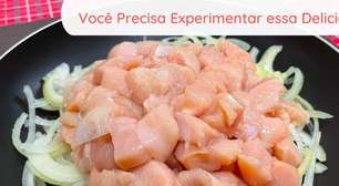 Receita fit de frango deliciosa e fácil de fazer, para uma refeição saudável, mantendo o foco na dieta