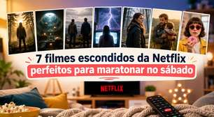 7 filmes escondidos da Netflix perfeitos para maratonar no sábado