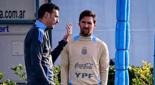 Messi pode jogar "alguns minutos" nos amistosos da Argentina