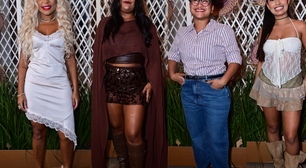 Renda, couro marrom, vestidos fluidos e botas western: +20 looks dos famosos no jantar do São João da Thay 2026