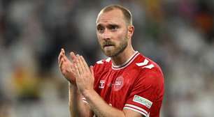 Eriksen volta a desmaiar, e amistoso entre Dinamarca e Ucrânia é suspenso