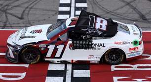 NASCAR Cup: Denny Hamlin vence Michigan e iguala Kyle Busch em número de vitórias