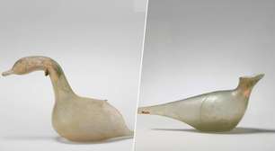 Há 2.000 anos, os romanos vendiam perfumes em pombas de vidro que só abriam ao quebrar o pescoço