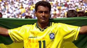 Romário dá nota "11 de 10" para carreira e se coloca como top-5 na história do futebol