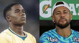 Endrick x Neymar na Copa do Mundo? Jogador de 19 anos faz bonito no jogo Brasil x Egito e web ironiza marido de Bruna Biancardi: 'Vai ficar...'