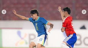 Após interesse de Barcelona e Cruzeiro avisando o Goiás, Lucas Rodrigues estreia pelo Brasil, veja como foi