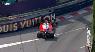 F1: Leclerc bate na relargada e abandona GP de Mônaco