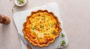 Torta salgada: veja 4 receitas proteicas para o lanche da tarde