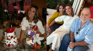 Atriz de 'Quem Ama Cuida' reúne elenco de novela e Tony Ramos quebra discrição em aparição rara
