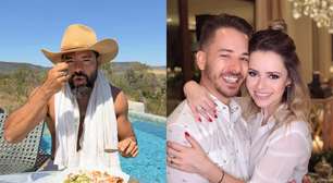Namorado de Sandy quebra discrição, se gaba de romance e recebe provocação de Junior Lima