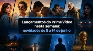 Lançamentos do Prime Video nesta semana: novidades de 8 a 14 de junho
