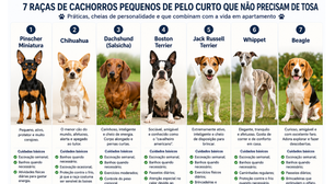 Quer um cachorro pequeno e de pelo curto? Estas 7 raças merecem atenção