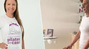 Vanessa Andrade, instrutora de Pilates: 'Esta sequência de quatro exercícios na cadeira é simples e ideal para fortalecer as pernas de pessoas com mais de 60 anos'
