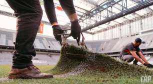 Athletico-PR inicia troca do gramado da Arena da Baixada com dedo da família Petraglia