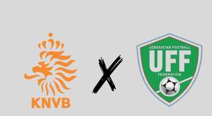 Holanda x Uzbequistão: horário, onde assistir e escalações do amistoso