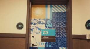 Messi tem quarto individual e personalizado na concentração da Argentina na Copa; veja
