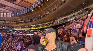 Às vésperas da Copa, Virginia Fonseca acompanha jogo da NBA em Nova York