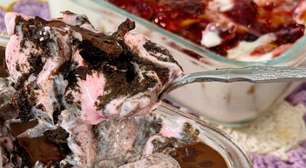 Sobremesa de 3 ingredientes que não vai ao fogo, um doce delicioso, irresistível e cremoso