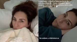 É grave? Fernanda Paes Leme sofre mal-estar, é hospitalizada e cancela agenda