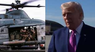 Trump acusa Irã de derrubar helicóptero em Ormuz e diz que 'EUA devem responder a este ataque'