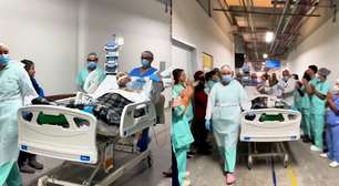 Hospital em MG faz corredor de aplausos para jovem doador de órgãos