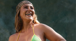 No clima da Copa, Paolla Oliveira posa com lingerie e biquíni das cores do Brasil