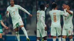 Deschamps rasga elogios a Olise e acredita que má fase de Mbappé vai acabar na Copa do Mundo