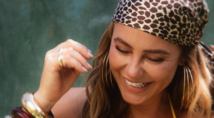 Copa do Mundo: Paolla Oliveira mistura brasilcore com lenço em animal print