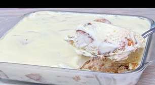 Sobremesa sem leite condensado e sem creme de leite, que não vai ao fogo e será um sucesso em sua casa