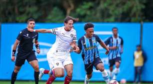Fluminense atropela o Grêmio e sobe na classificação do Brasileiro Sub-20