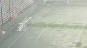 Chuva forte castiga palco de Argentina x Islândia às vésperas da Copa do Mundo