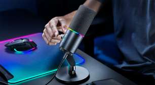 Razer apresenta o microfone Seiren V3 Pro com qualidade de áudio de profissional