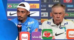 Raphinha sobre Ancelotti: 'Tive muita felicidade contra ele, espero poder fazer a favor dele'