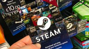 Valve decide encerrar a venda de vales-presente Steam nas lojas físicas