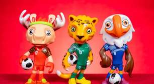 Mascotes da Copa do Mundo 2026: conheça os animais que representam as nações-sede