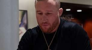 Justin Gaethje ironiza 'previsão' de Topuria para luta no UFC Casa Branca