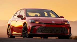 A Toyota apresenta um sedã totalmente novo com motor de 7 cilindros