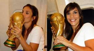 Ivete Sangalo resgata foto rara beijando a taça da Copa do Mundo e agita torcida: 'Pra cima'