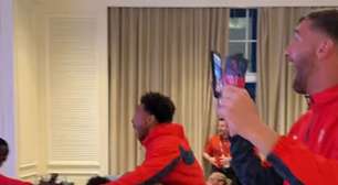Vídeo: jogadores dos EUA vão à loucura com vitória épica dos Knicks na NBA