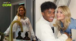 Gabriely, esposa de Endrick, mostra mansão onde está hospedada nos EUA para a Copa do Mundo