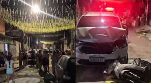 Moradores ficam feridos ao serem atropelados por motorista enquanto pintavam rua para a Copa em Belém