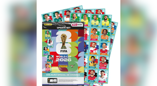 Com Neymar e outros brasileiros, Panini lança kit de atualização para o álbum da Copa com 120 figurinhas