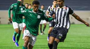 Palmeiras empata com Santos e garante classificação antecipada no Brasileiro Sub-20