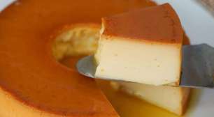 Pudim de leite condensado que fica com uma consistência perfeita e cremosa, para arrasar