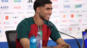 Hakimi descarta favoritismo do Brasil e vê Marrocos pronto para estreia na Copa