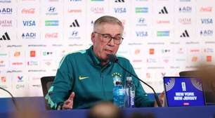Ancelotti fala sobre corte de Wesley e recuperação de Neymar: "Qualidade indiscutível"