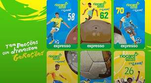 Nova série de cartões da Riocard Mais celebra a trajetória do Brasil na Copa do Mundo