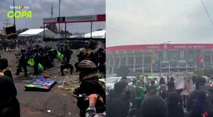 Polícia e manifestantes entram em confronto no México em meio ao primeiro jogo da Copa do Mundo